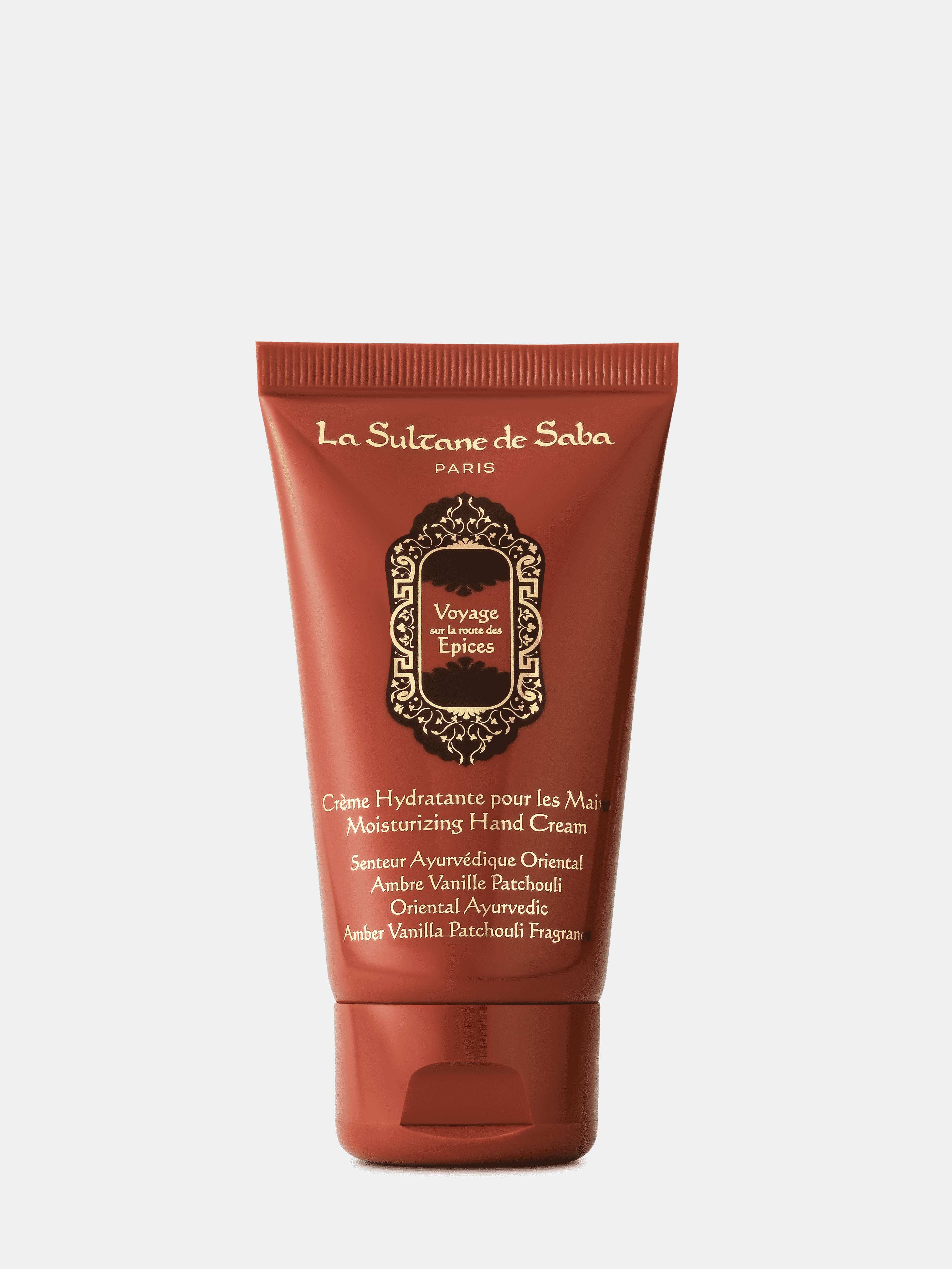 La Sultane de Saba Hand Cream in Oriental Ayurvedic Amber Vanilla Patchouli