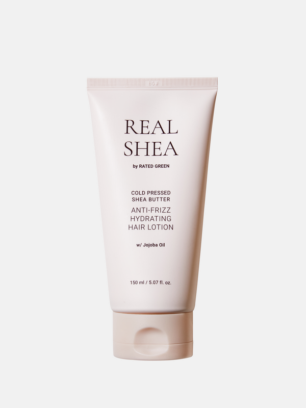 ECHTE SHEA koudgeperste sheaboter anti-frizz haarlotion