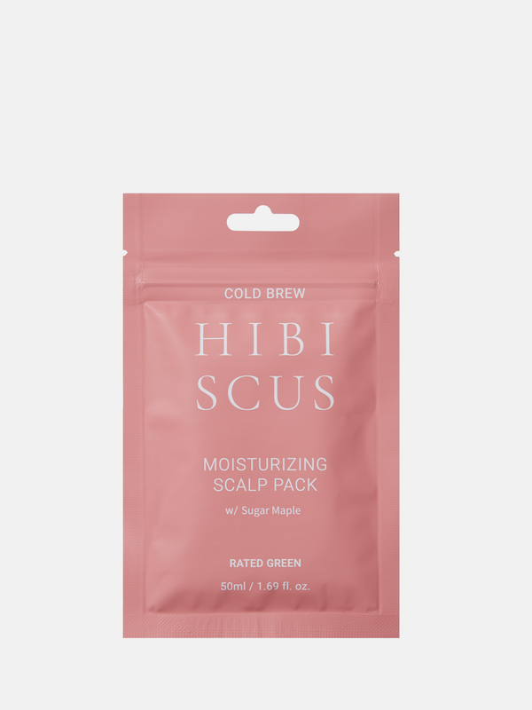 Pack hydratant pour le cuir chevelu à l'hibiscus infusé à froid avec sucre d'érable 